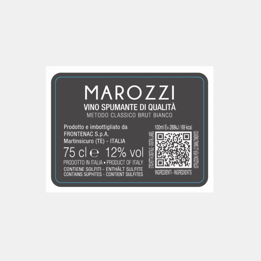 Marozzi - Vino Spumante di Qualità Metodo Classico Brut - immagine 2